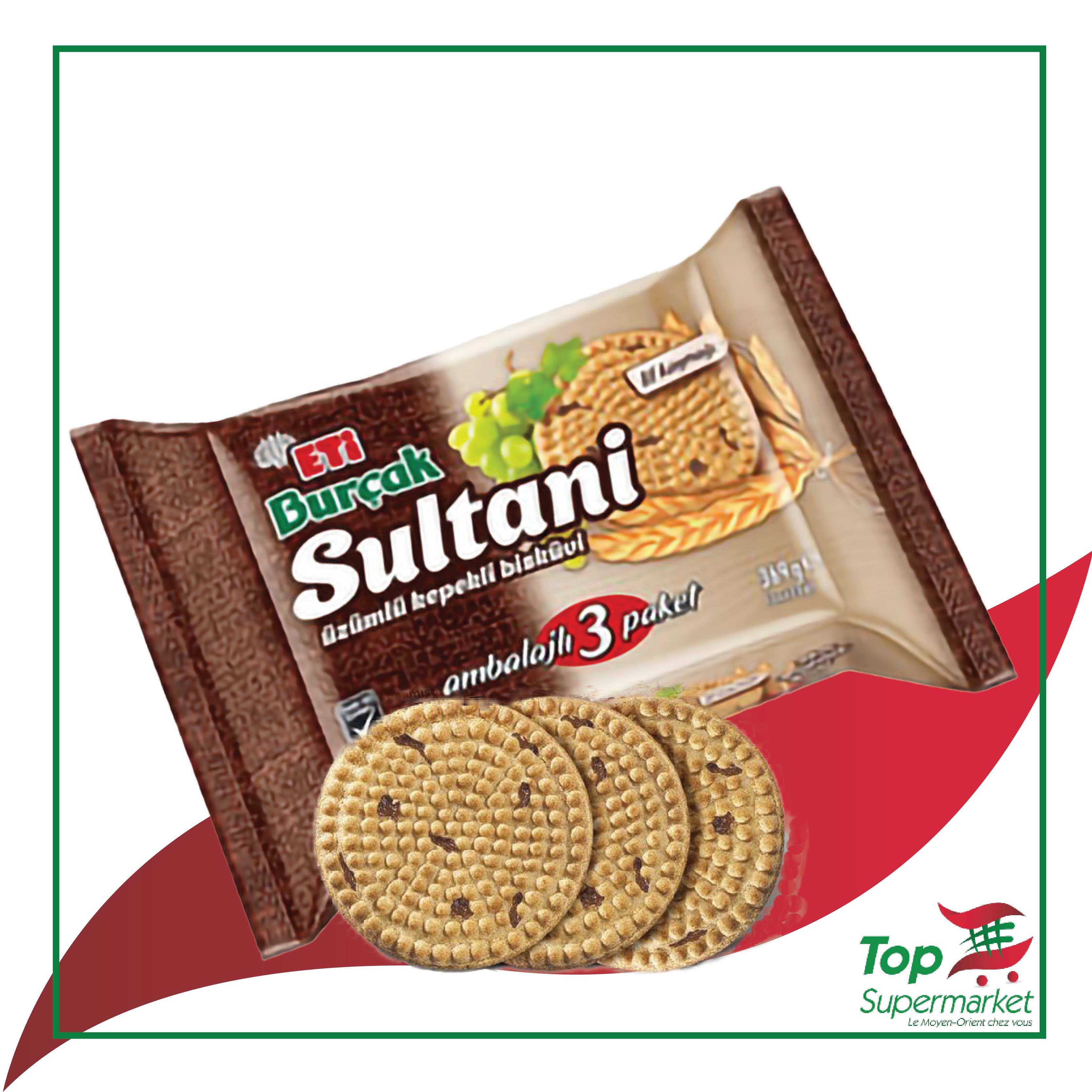 Eti biscuits Burcak Sultani 369gr